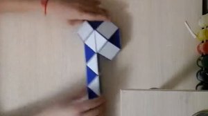как сделать шар из змейки рубика.