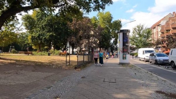 Best places of Berlin. Walk in Kreuzberg Berlin 4K. Walk in Berlin from U Hermannplatz. Walking