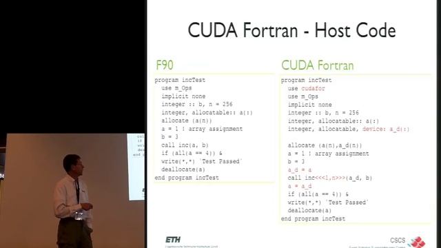 Introduction to Cuda Fortran смотреть онлайн