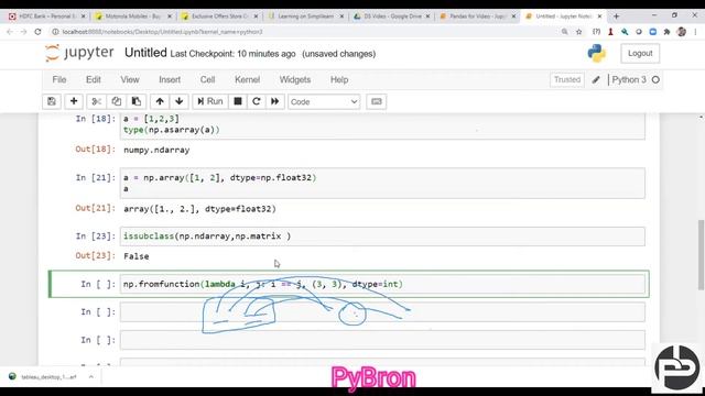 #pybron | NumPy tutorial for Data Science | Python NumPy Tutorial 2 | NumPy Array | Python | #16 смотреть онлайн