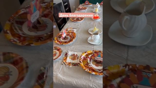 День благодарения мы отмечали с нашими соседями. Они все Американцы. #жизньвамерике #переездвсша смотреть онлайн