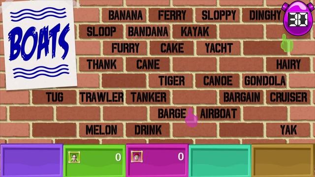 Word Party™ for Wii U - Graffiti minigame смотреть онлайн