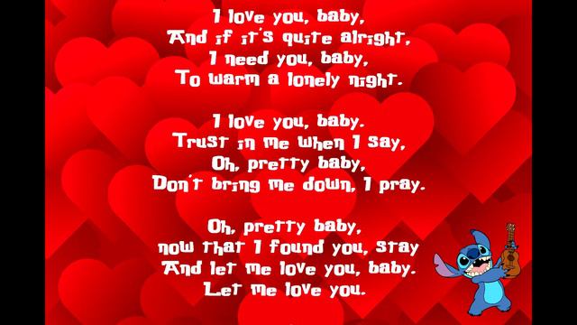 Stitch Sings Can't Take My Eyes Off You By Frankie Valli Cover смотреть онлайн