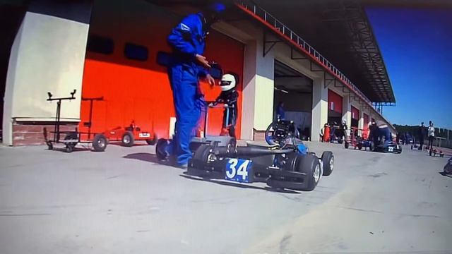 Кусочек Картинговой тренировки ,Нижегородское кольцо смотреть онлайн