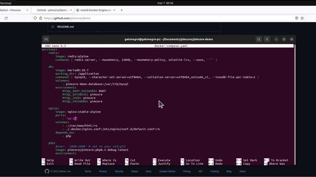 Como instalar PIMCORE vía docker en Linux 2023 смотреть онлайн