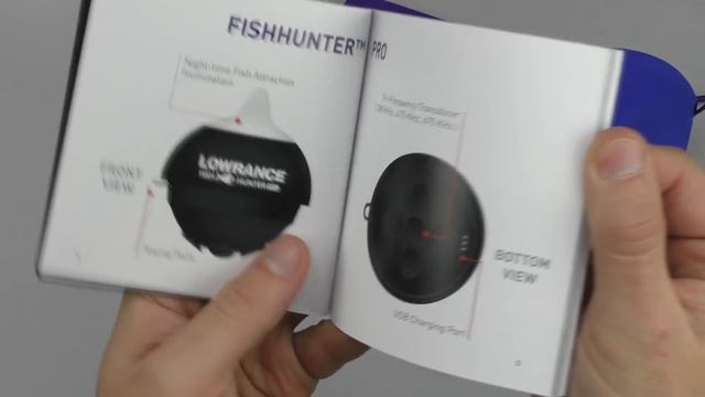 Беспроводной эхолот WI FI Lowrance fish hunter pro смотреть онлайн
