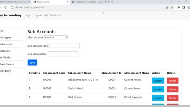 Python Django | ERP | Procurement | Register Vendor & Create Invoice | InlineFormset | Accounting смотреть онлайн
