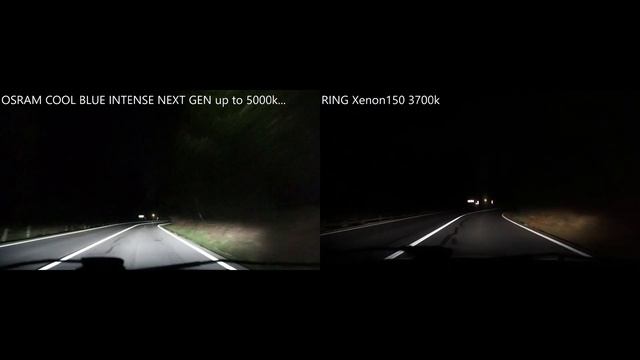 OSRAM Cool Blue Intense NEXT GEN vs RING Xenon150 смотреть онлайн
