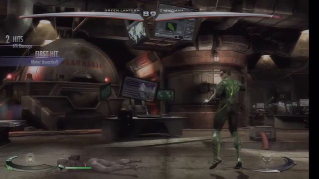 PS4 Injustice Gods Among Us - Green Lantern Gameplay смотреть онлайн