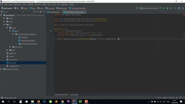Создание REST Service на Spring для новичков смотреть онлайн