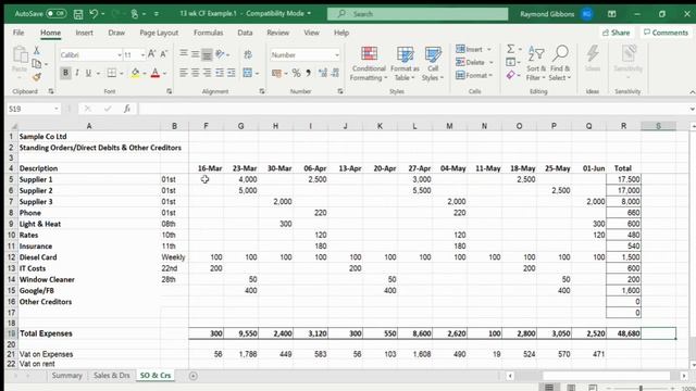 13 Week Cash Flow смотреть онлайн
