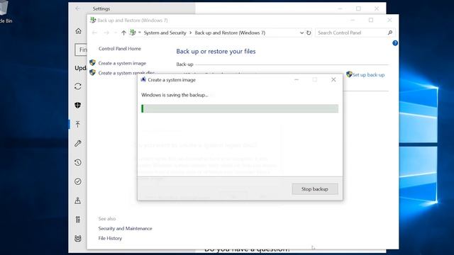 How to make a System Image backup смотреть онлайн