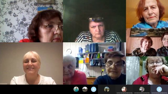 Встреча Клуба Долгожитель. Гр. Ирины Симоновой. Школа долголетия. смотреть онлайн