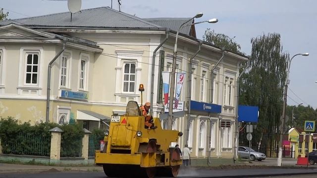 Ремонт дороги по ул. Кирова г. Глазов. 19,08,2017 N+21C смотреть онлайн