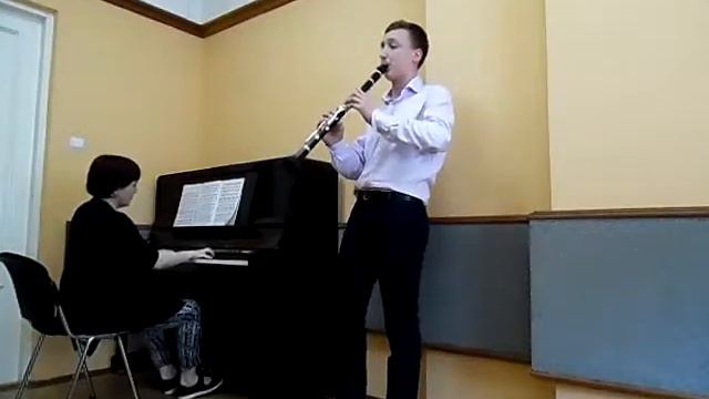 Mostras, concert etude for clarinet and piano. смотреть онлайн