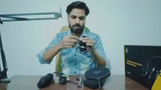 Mouno AU - A03 Condenser Microphone | Unboxing & Review | Sound Test | Cheap Podcast mic смотреть онлайн