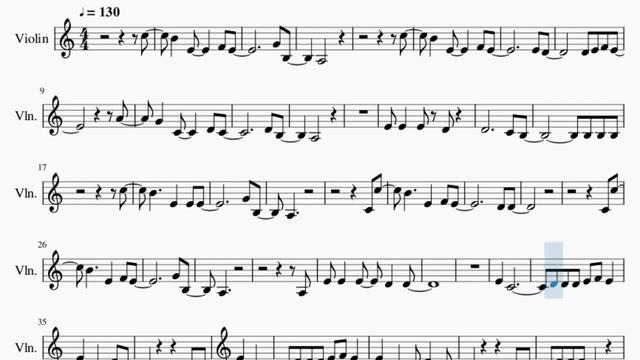 Violin Sheet Music: How to play Your Power by Billie Eilish смотреть онлайн
