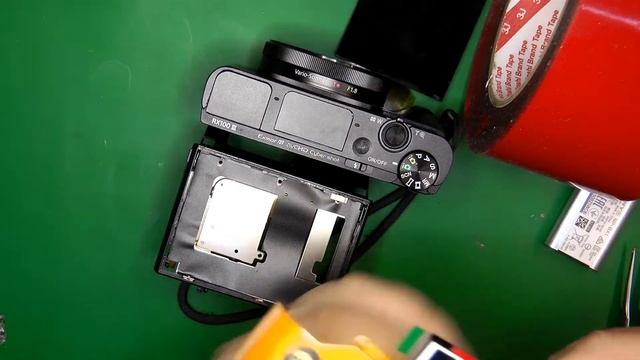 Austausch Sony DSC-RX100 II III RX100M3 RX100M2 defekt LCD Kaputt Display Reparartur |Kamera-Statio смотреть онлайн