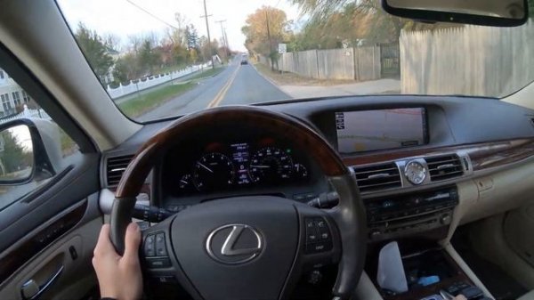 2017 Lexus LS 460 POV Drive