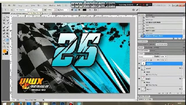 TUTORIAL MEMBUAT DESIGNG NOMOR STAR DRAGBIKE , PHOTOSHOP CS5 смотреть онлайн