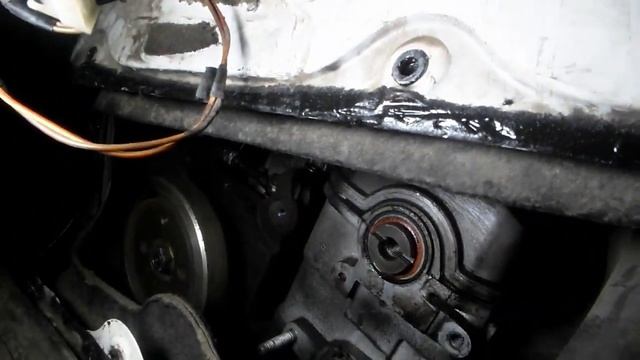 WV LT .Замена ремня ТНВД.