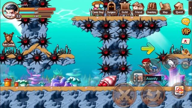 Pocket MapleStory - Gameplay Walkthrough Part 14 - Level 33-34 (iOS, Android) смотреть онлайн