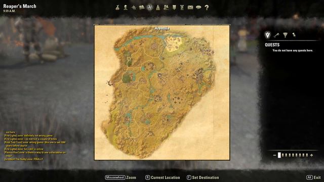 Elder Scrolls Online Map