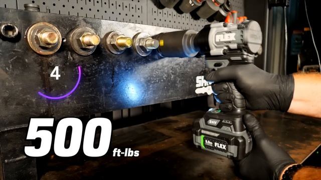 750 Ft-lbs?? FLEX FX1451 24V Mid Torque Impact Wrench Review