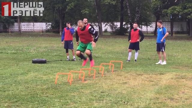 Скоростно-силовая тренировка ФК "Ивацевичи" смотреть онлайн