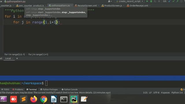 Python pattern printing program 8 | in Hindi | learn an easy method смотреть онлайн