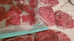 Заготовки мясных полуфабрикатов/ Заготовки еды на месяц/ готовим быстро/закупка мяса