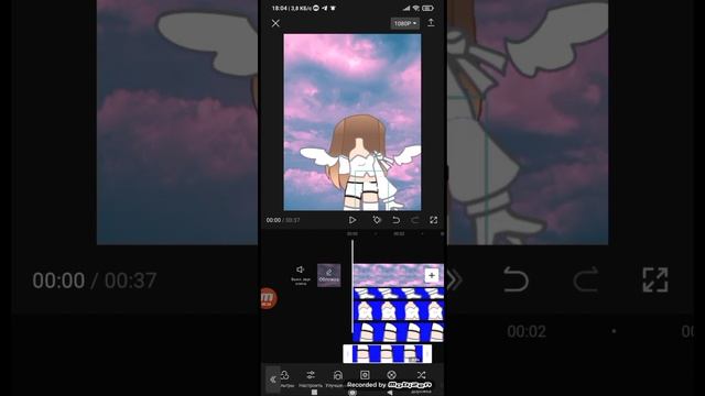 как сделать анимацию на гача персонажа в CapCut? легко! ?? смотреть онлайн