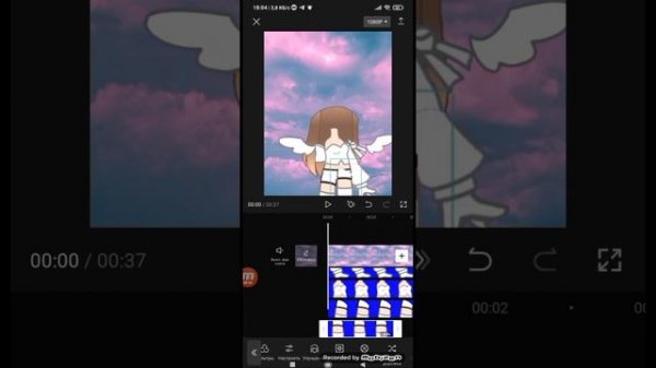 как сделать анимацию на гача персонажа в CapCut? легко! ??