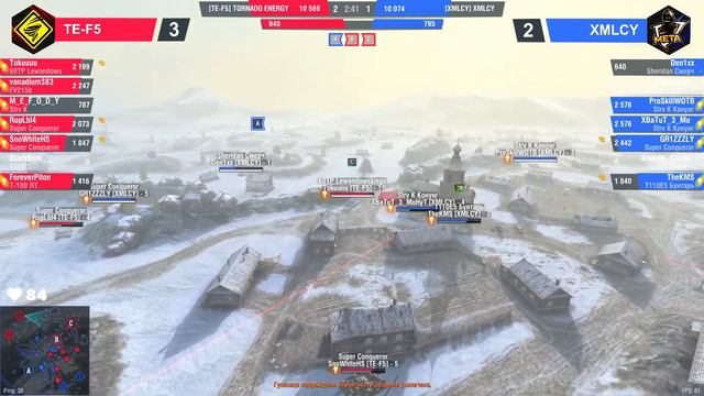 ИЗИ КАТКА: [XMLCY] vs [TE-F5] | Закрытые квалификации ► Tanks Blitz смотреть онлайн