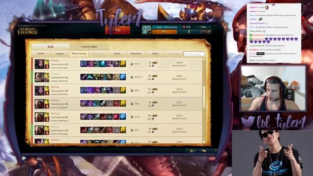 TYLER1 UPDATES THE LIST [OLD, REFORMED NOW] смотреть онлайн