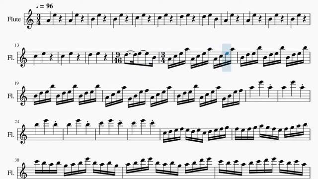 Flute Sheet Music: How to play Cornfield Chase (Interstellar) by Hans Zimmer смотреть онлайн