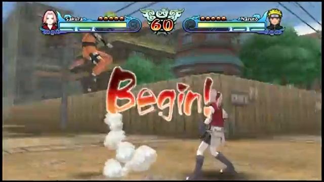 Прохождение игры Naruto Shippuden: Clash of Ninja Revolution 3 (Первые 4 эпизода) смотреть онлайн