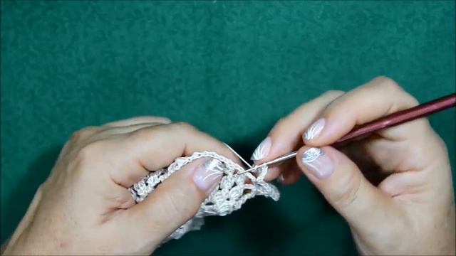 САЛФЕТКА № 8 (часть вторая) ДЛЯ НАЧИНАЮЩИХ РУКО-ДЕЛЬНИЦ. СХЕМА. смотреть онлайн