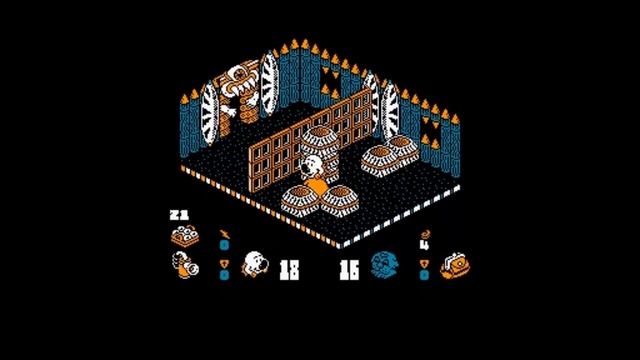 Amstrad CPC Longplay - Head Over Heels (1987) - All Rooms Explored