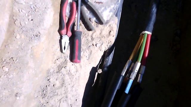 Как ставить муфту на кабель 2 смотреть онлайн