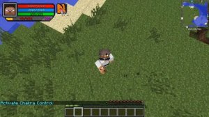 ? ШОК!!! я открыл 1 стадию 9 хвостого лиса в Майнкрафт! ? Minecraft Naruto Mod [7]