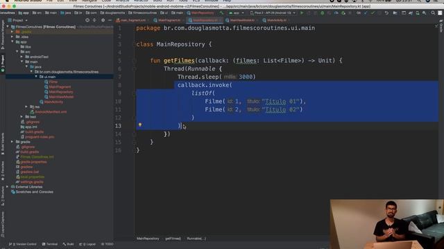 Kotlin Coroutines: Criando um Projeto Android do Zero Com a Arquitetura MVVM e LiveData смотреть онлайн