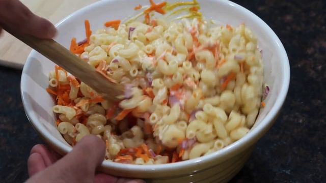 Macaroni Salad || Creamy Pasta Salad #quarantineBBQ - Episode 246 смотреть онлайн