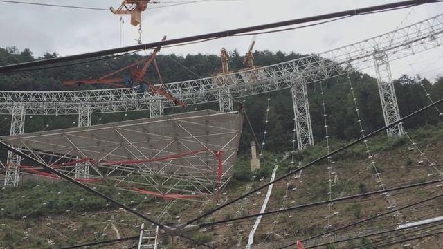 Запуск телескопа FAST в Китае! смотреть онлайн