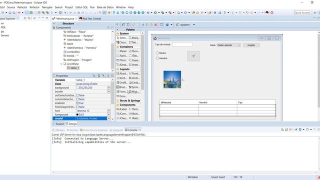 Utiliza Java y Swing para trabajar con JTable y JScrollpane смотреть онлайн