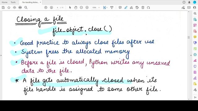 Closing Files & the With Clause in Python: NCERT Class 12 Computer Science for CBSE Board Exams смотреть онлайн