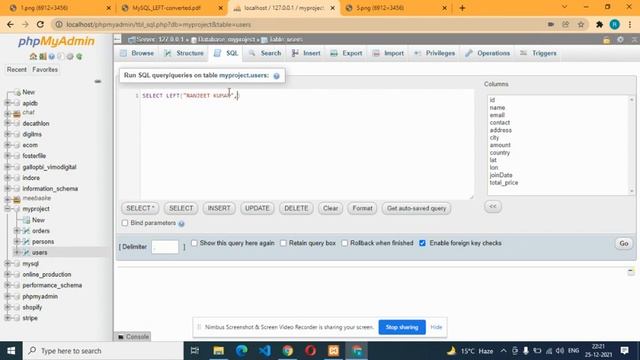 MySQL String Functions Tutorial in Hindi смотреть онлайн