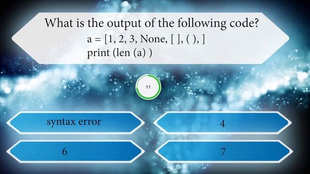 Python Quiz смотреть онлайн
