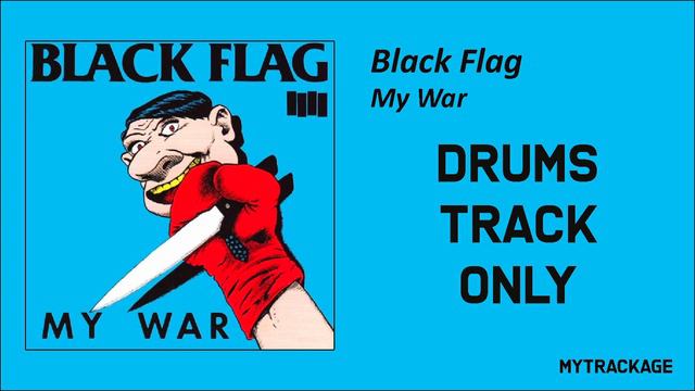 Black Flag - My War DRUMS ONLY смотреть онлайн