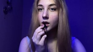 АСМР Звуки рта, Ликинг || ASMR Mic nibbling, Mouth sounds, Licking || Плям-Плям, Визуалочки